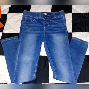 YMI Girl Pull On Jean Leggings Size 8 EUC